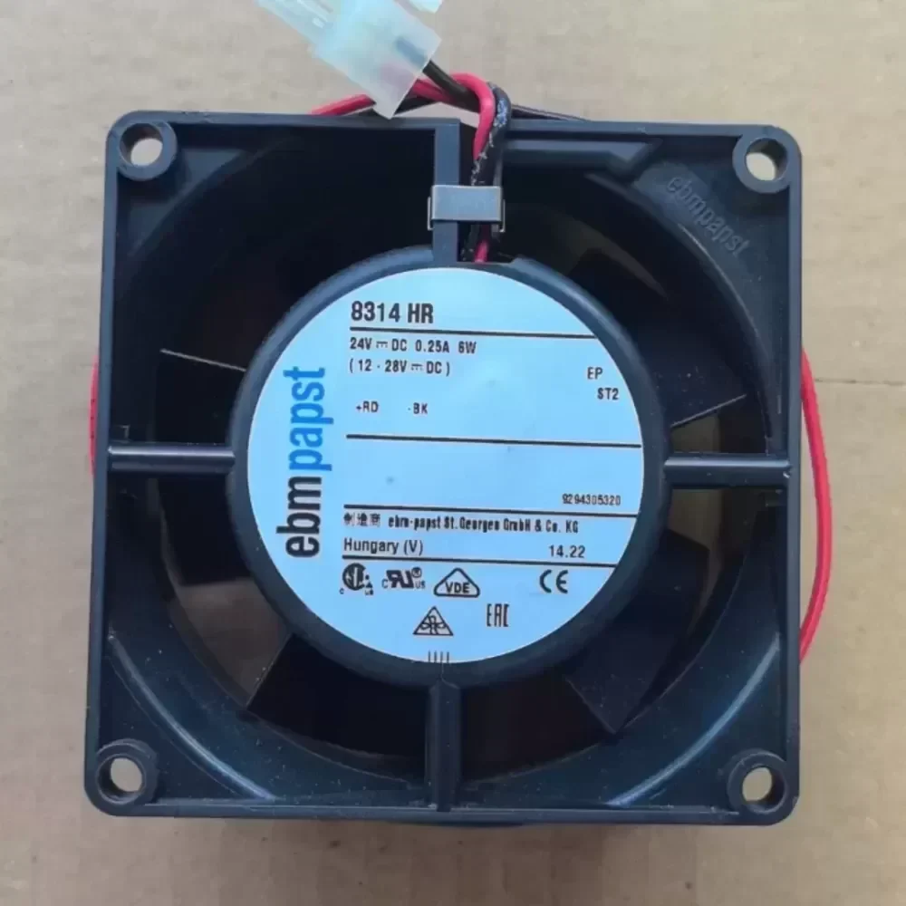 8314HR ebmpapst 24V fan