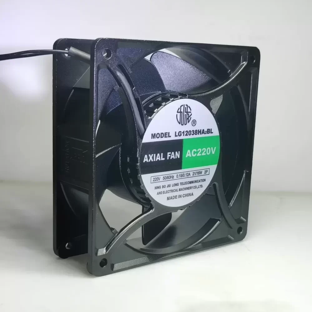 LG12038HA2BL Jiulong all-metal fan LG12038HA2BL Jiulong all-metal fan