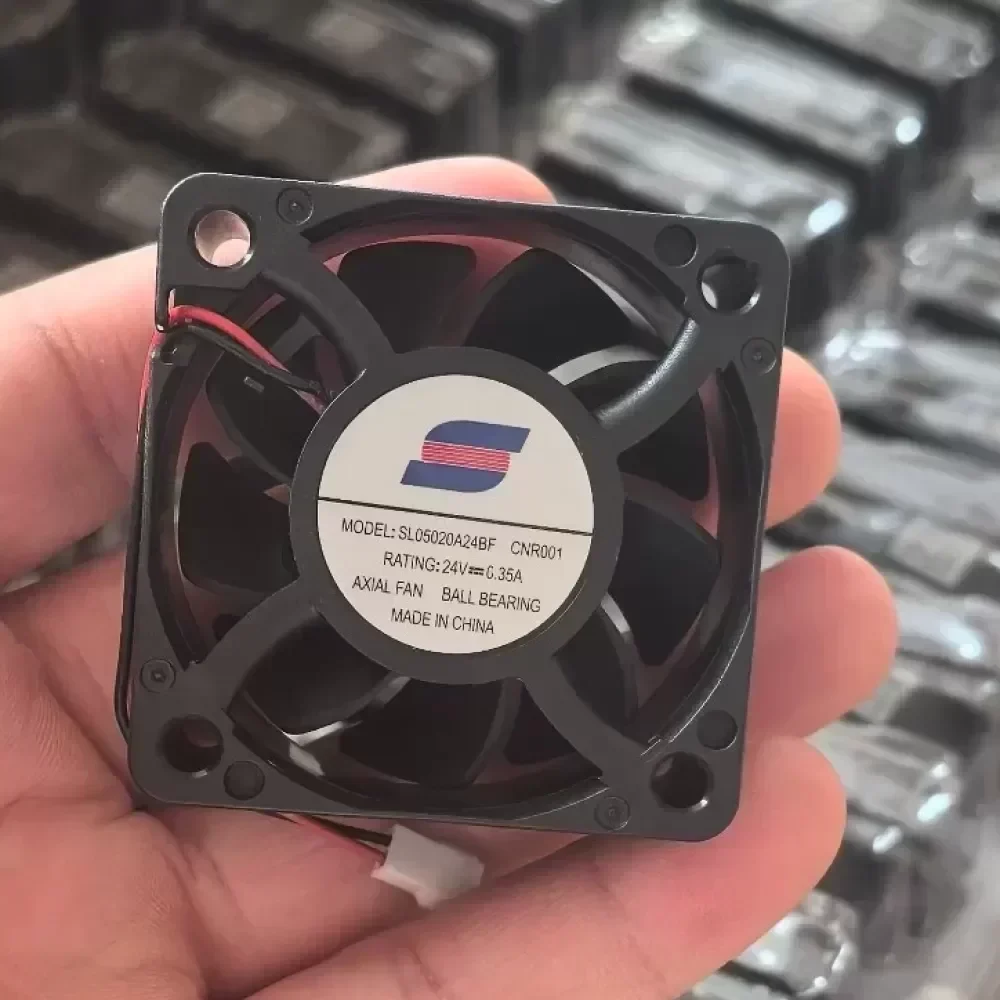 New 24V 0.35A Axial Fan 5020/24V large air volume. changed
