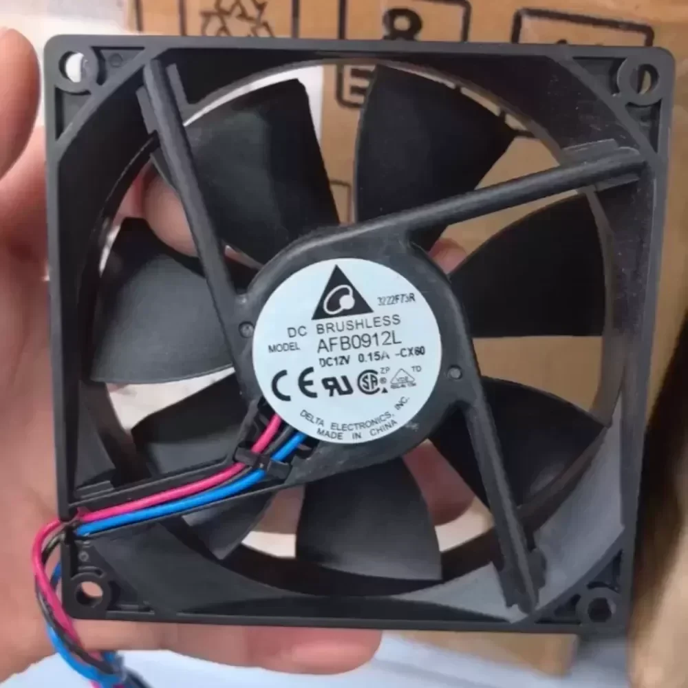 New Delta AFB0912L DC brushless fan 12V 0.15A