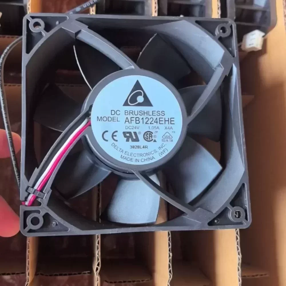 New Delta AFB1224EHE fan 24V