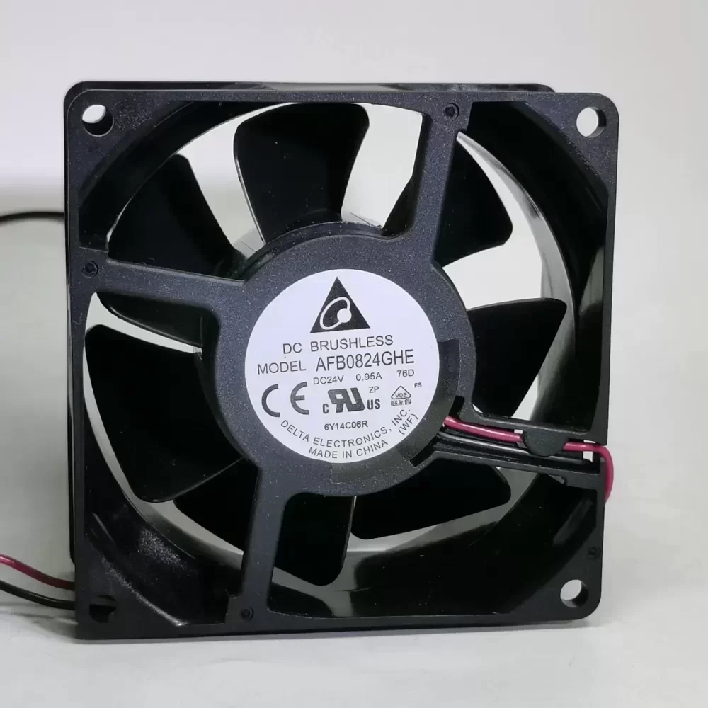 New Delta fan AFB0824GHE 8038/24V