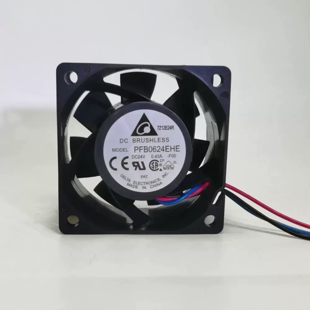 PFB0624EHE-F00 Delta 6038/24V three-wire fan PFB0624EHE-F00 Delta 6038/24V three-wire fan