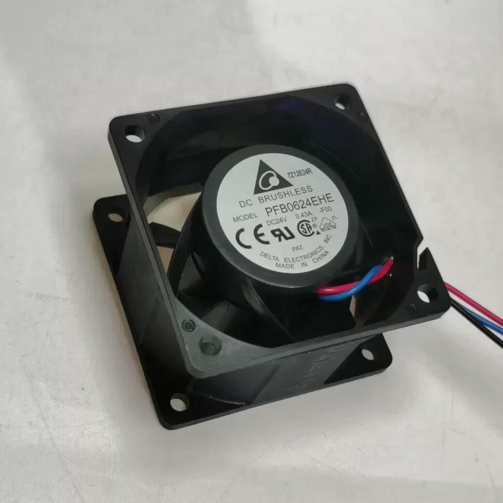 PFB0624EHE-F00 Delta 6038/24V three-wire fan PFB0624EHE-F00 Delta 6038/24V three-wire fan