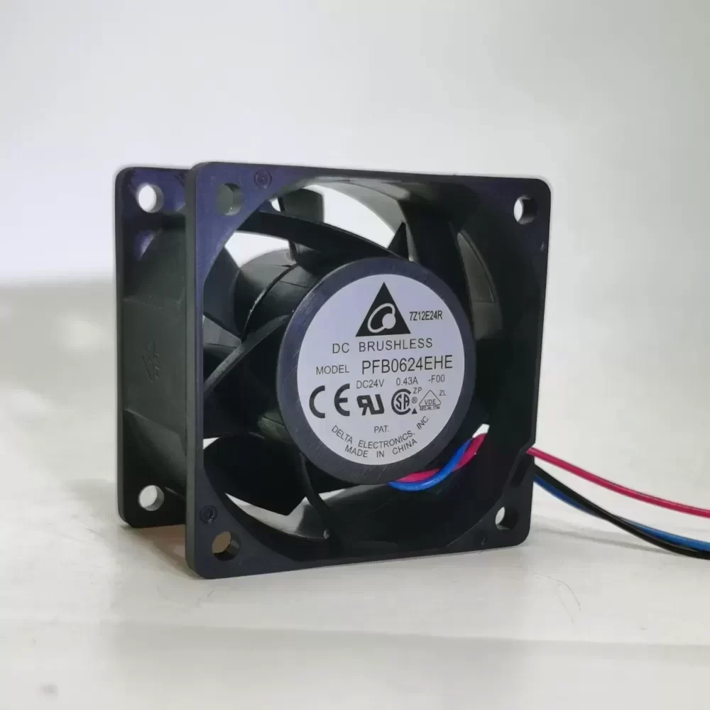 PFB0624EHE-F00 Delta 6038/24V three-wire fan PFB0624EHE-F00 Delta 6038/24V three-wire fan