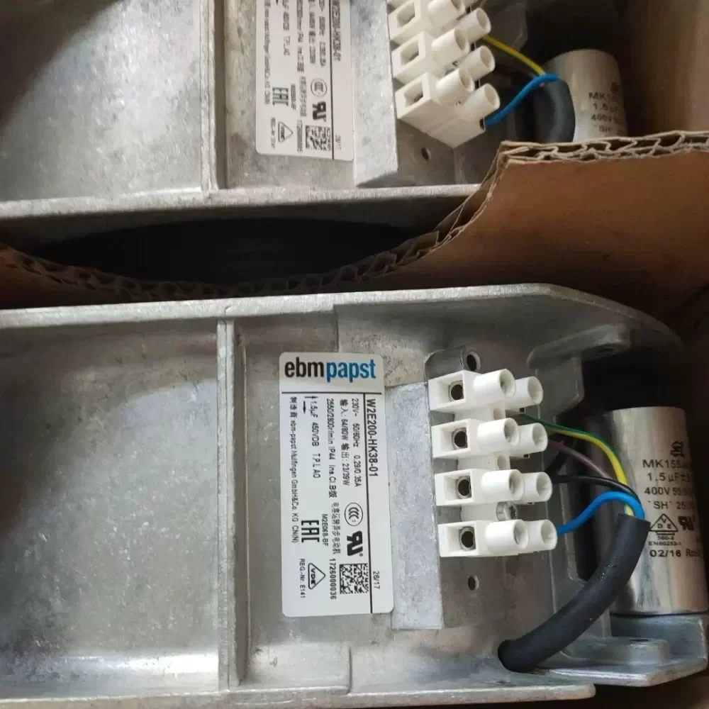 W2E200-HK38-01 ebmpapst 22580/220V fan W2E200-HK38-01 ebmpapst 22580/220V fan
