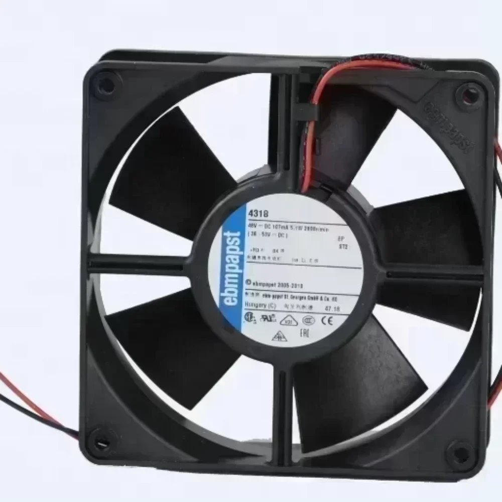 4318 ebmpapst Axial Compact Fan ebmpapst Type:4318 24V 119 x 119 x 32 mm