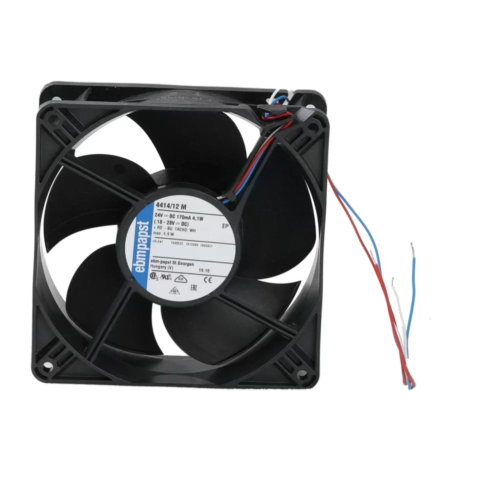 4414-12M ebmpapst Axial Compact Fan ebmpapst Type: 4414-12M DC Axial 24V 119 x 119 x 38 mm