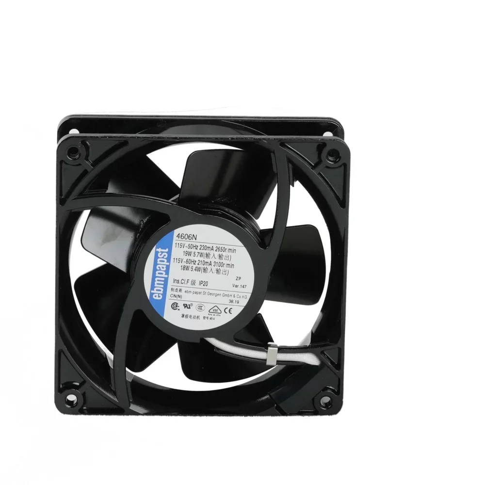 4606N ebmpapst Axial Compact Fan ebmpapst TYPE:4606 N 115V 119 x 119 x 38 mm Metal EBM