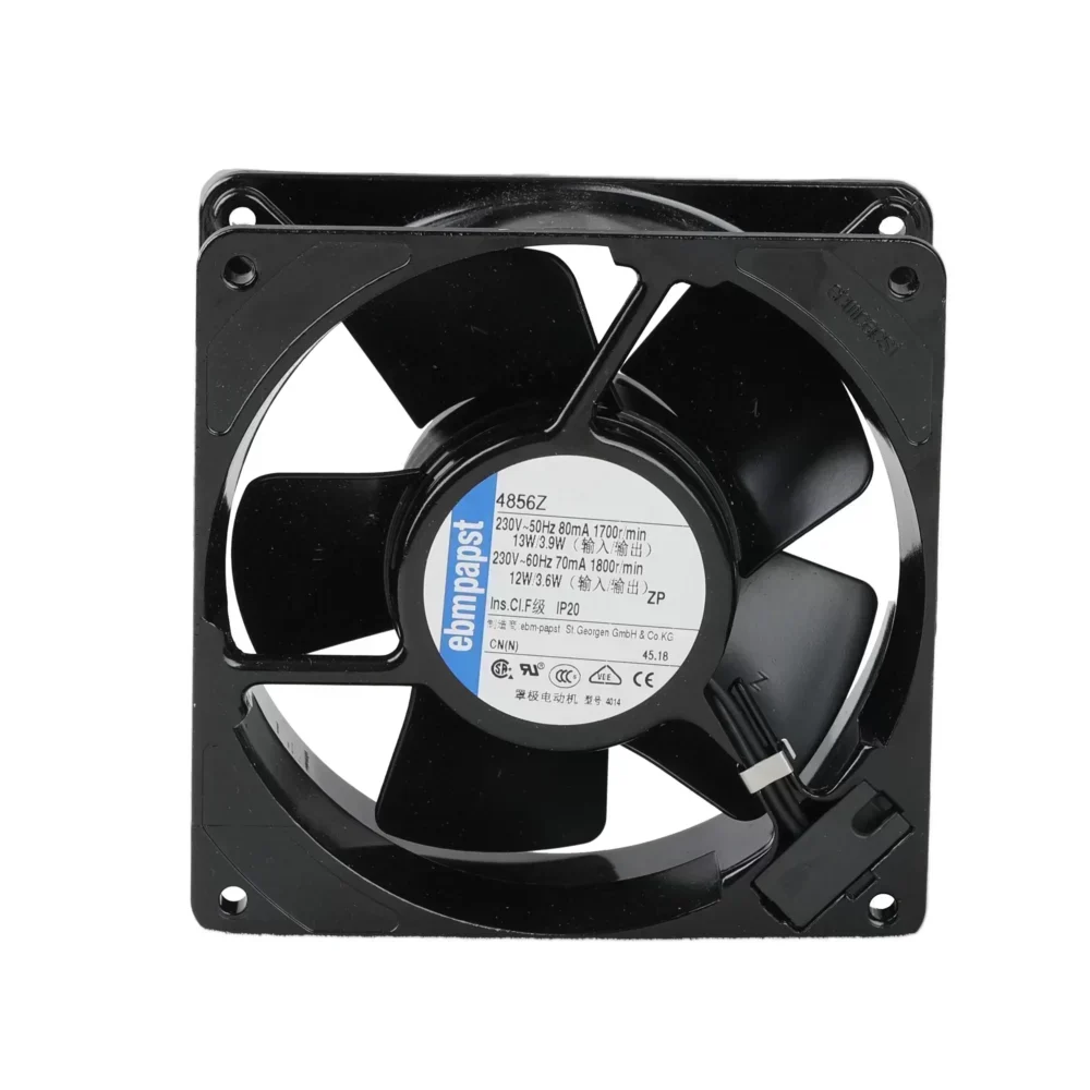 4856Z ebmpapst Fan AC Compact Axial Fan ebmpapst TYPE:4856Z 119x119x38mm 230v