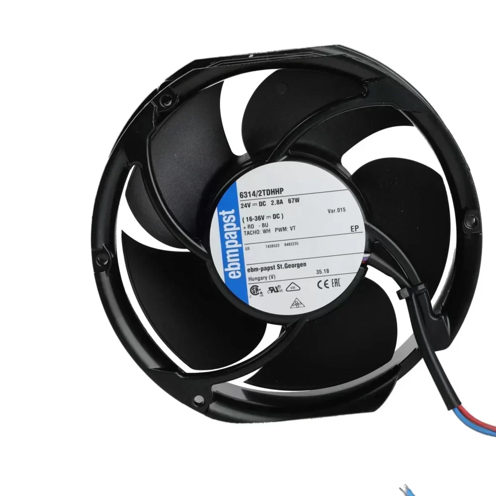 6314/2TDHHP ebmpapst Axial Fan ebmpapst TYPE:6314/2TDHHP 24V