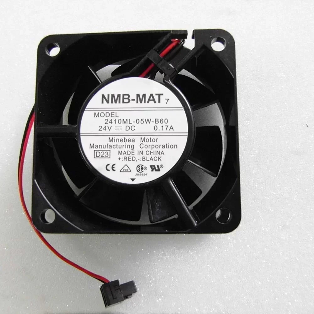 Axial Fan NMB 2410ML-05W-B60 Axial Compact Fan DC FAN 24V Axial Fan NMB 2410ML-05W-B60 Axial Compact Fan DC FAN 24V