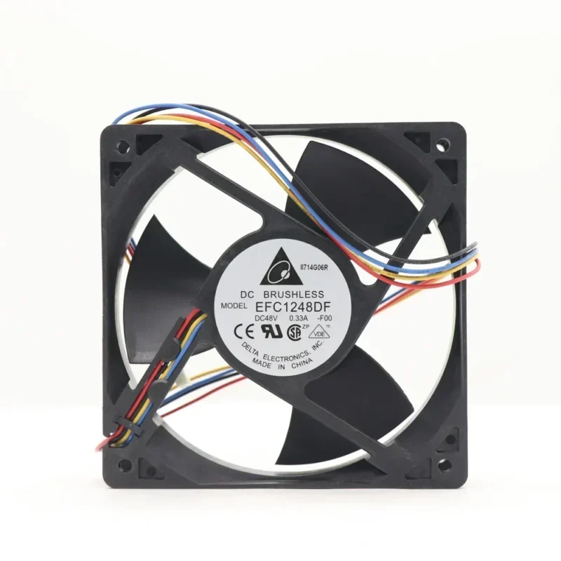 Delta EFC1248DF-F00 120x120x32mm 48VDC 16W 4000RPM 200CFM 0.33A Axial Fan