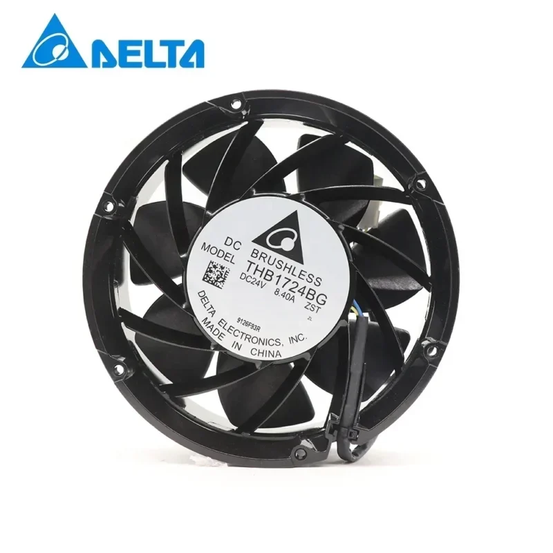 Delta THB1724BG ACS880 R9 17cm 17251 24V DC 8.40A 8000RPM 700CFM Axial Fan for ABB 3AUA0000077628