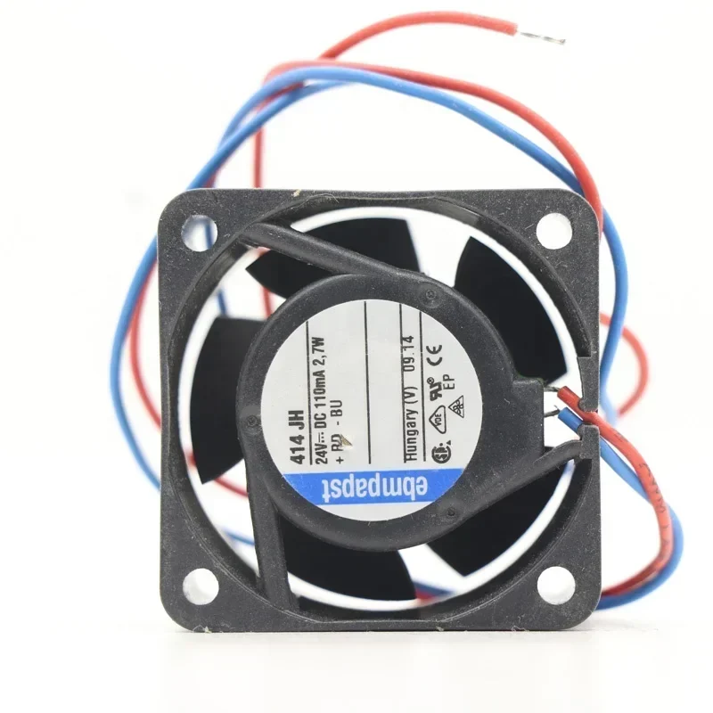 ebmpapst 414JH 40 x 40 x 25.4mm 24 V DC 3W 125mA 22m3/h 11700rpm Axial Fan