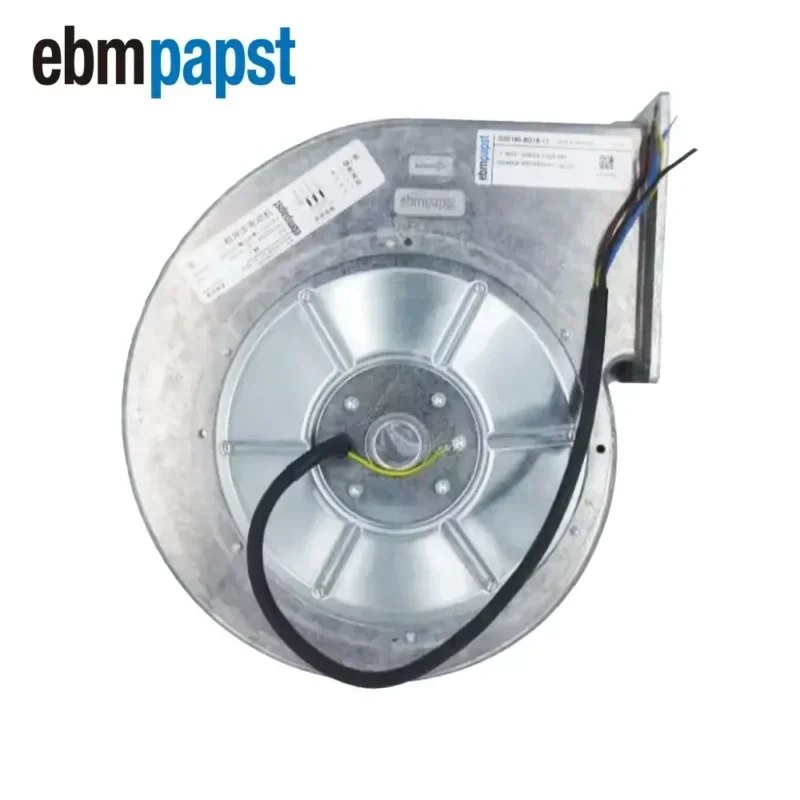 ebmpapst 6SN1162-0BA03-0CA1 180mm M2D068-EC 400VAC 305W 0.62A 2650RPM Siemens Centrifugal Fan