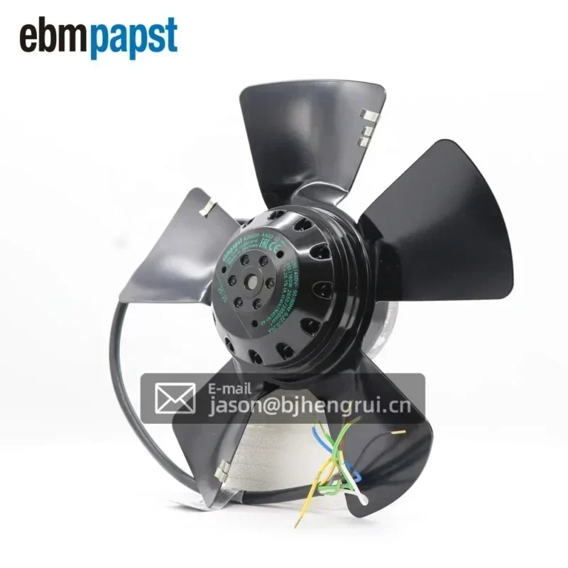 Ebmpapst A2D250-AA02-02 400V AC 0.22A 160W 1845m3/h 2950RPM Axial Fan for Siemens Motor UPS Ebmpapst A2D250-AA02-02 400V AC 0.22A 160W 1845m3/h 2950RPM Axial Fan for Siemens Motor UPS