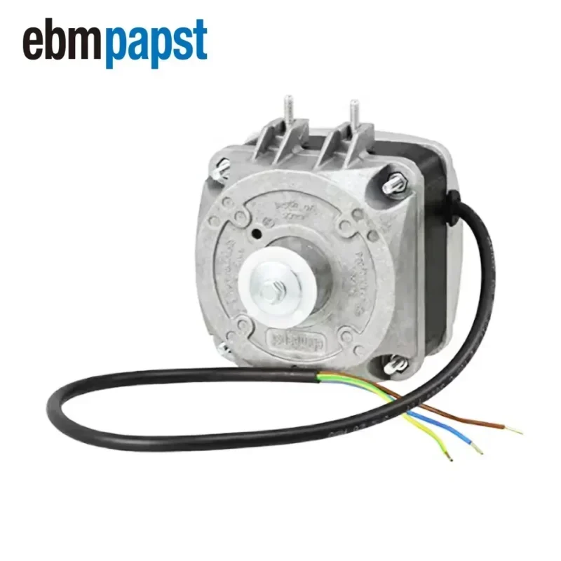 ebmpapst M4Q045-CF07-04  45mm CCW 1550RPM 115V AC 58W Die-Cast Aluminum Square Shaded-Pole Q-Motor for Freezer Condenser