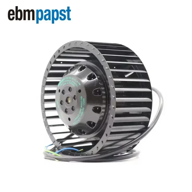 ebmpapst R2D140-AC02-14 140mm 400V AC 0.29A 165W 2600RPM IP54 Centrifugal Fan for Servo Motor