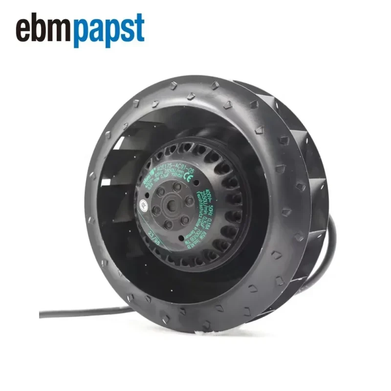 ebmpapst R2E175-AC91-05 65W 400V AC 0.2A 2850W Turbo Servo Ventilator Centrifugal Fan R2E175-BA62-12