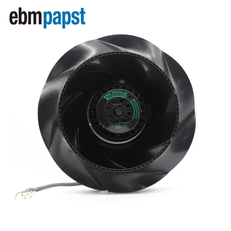 ebmpapst R2E250-RA50-01 R2E250-AS47-05 HVAC Electrical Power Unit Precision Air Conditioner Converter Centrifugal Fan