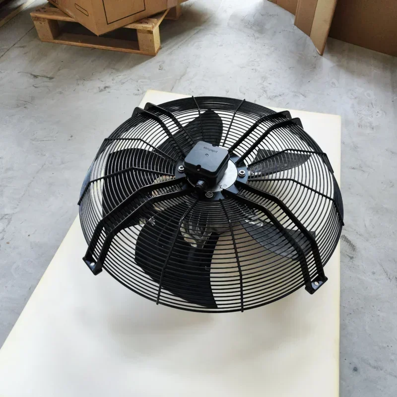 ebmpapst S4D630-AH01-01 400V AC 3.4A 630mm 1970W IP54 Condenser Laboratory Air Conditioner Axial Fan With Guard Grille ebmpapst S4D630-AH01-01 400V AC 3.4A 630mm 1970W IP54 Condenser Laboratory Air Conditioner Axial Fan With Guard Grille