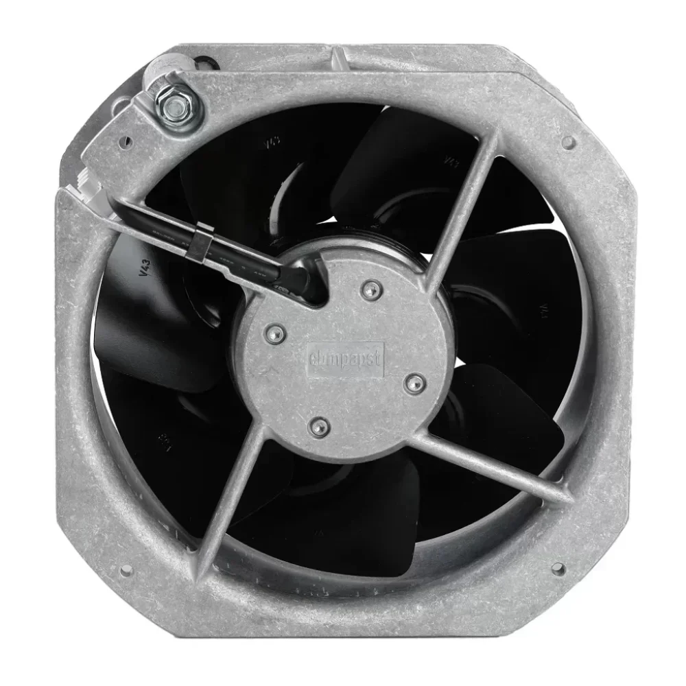 ebmpapst W2E200-HK38-01 Axial Compact Stainless Steel Fan with Electric Power Source