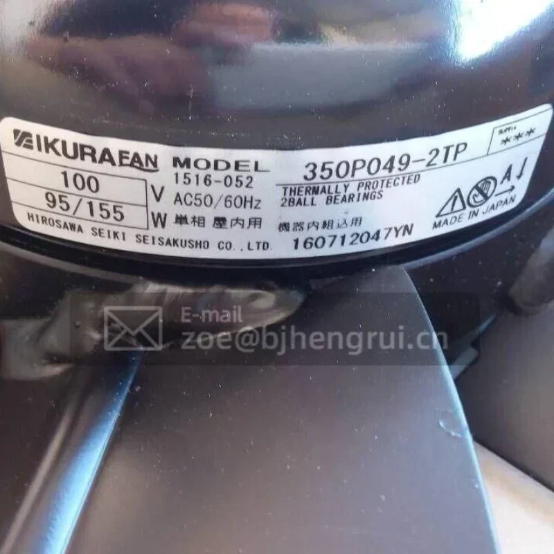 IKURA 350P049-2TP Series 100V AC 95W/155W 2 Electric Injection Molding Machine Axial Fans IKURA 350P049-2TP Series 100V AC 95W/155W 2 Electric Injection Molding Machine Axial Fans