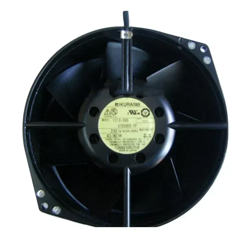 IKURA U7556x-TP 200V AC 43/40W 17CM 172x150x55mm 1650RPM All Metal Resistance Axial Fan