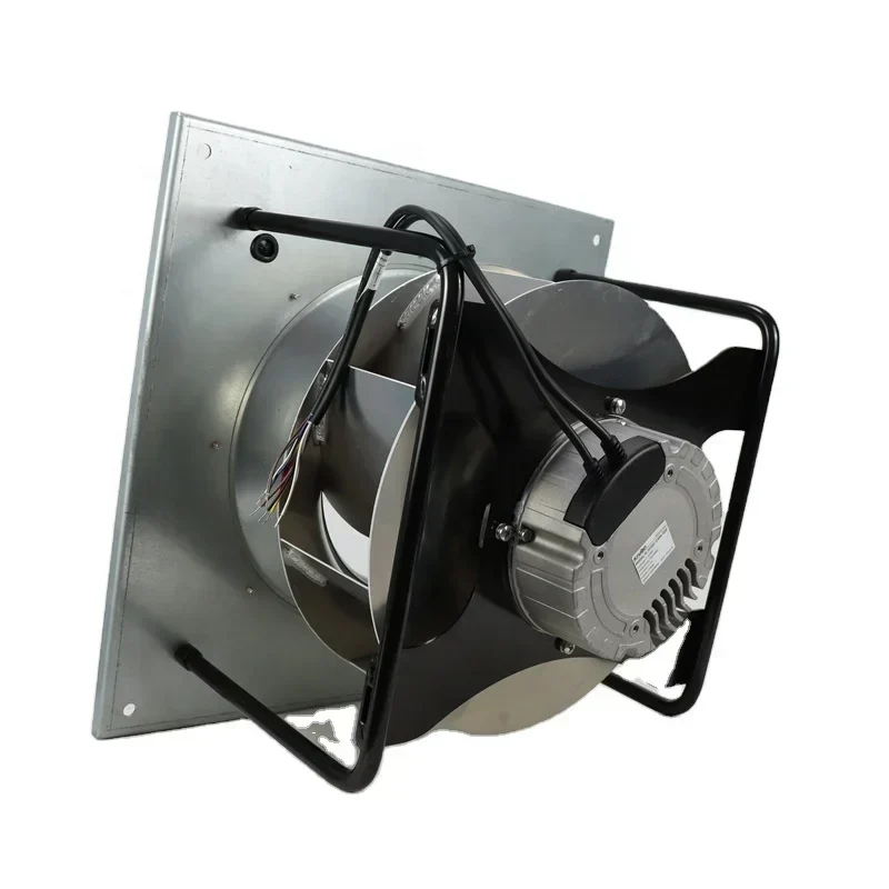 K-355EC-230K-22Z 230V AC 220mm 2200RPM 3.1A 700W IP55 0~10V DC PWM Speed Regulation EC Centrifugal Fan