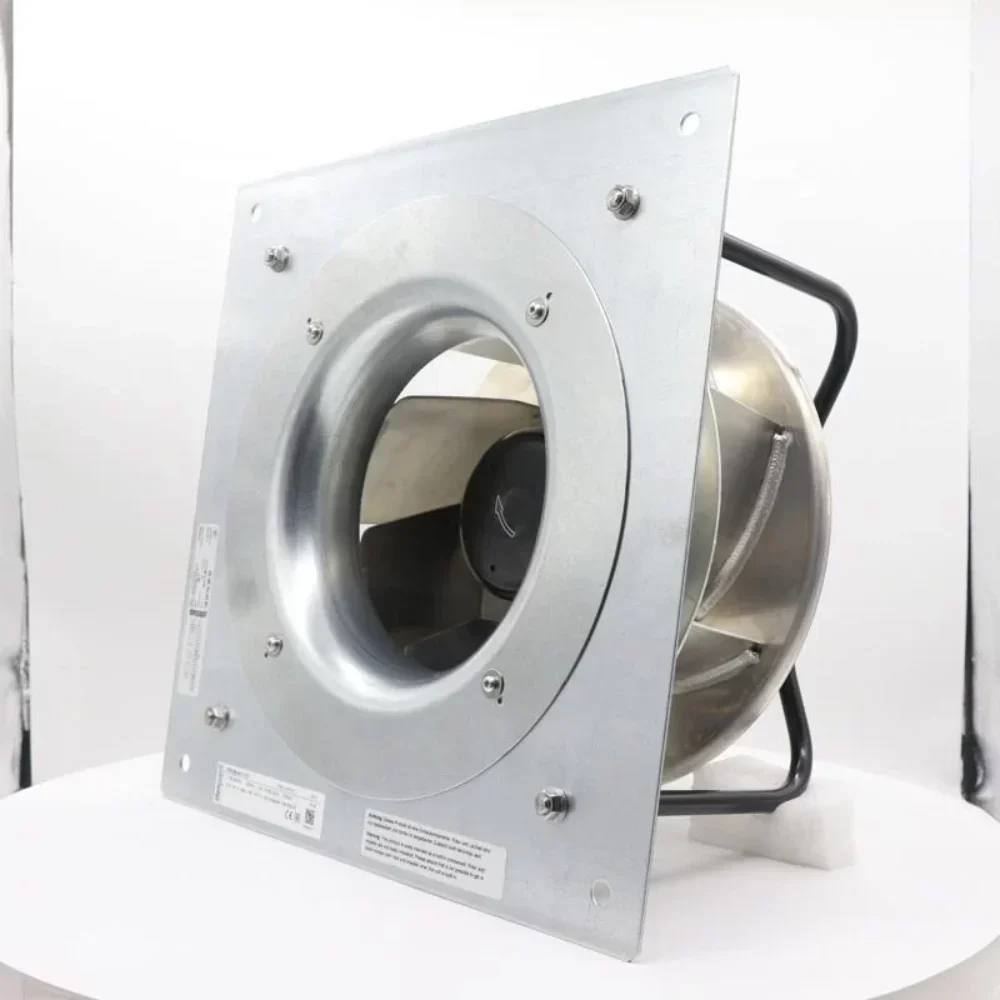 K3G280-AU11-C3 AC Centrifugal Fan 280mm 400V 3100RPM 1000W 2660m3/h IP54 Protection Sheet Aluminum Blades Fan