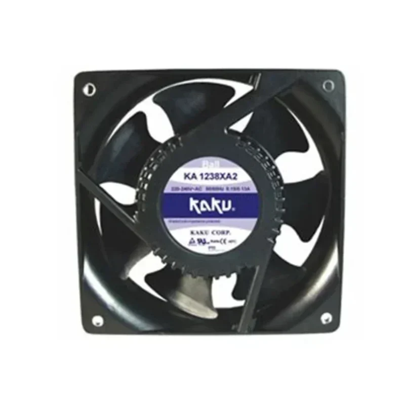 KAKU KA1238xA2BAT 220V 240V AC 120x120x38mm 12038 12cm 0.15A 0.13A 23W 20W 2500/2850RPM 105/123CFM Axial Fan