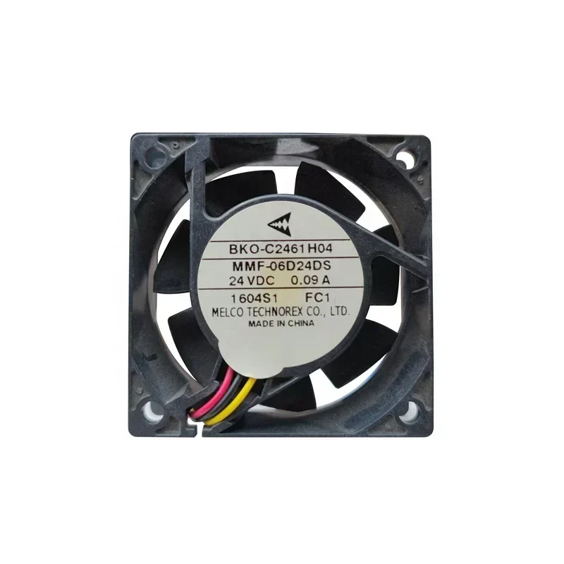 Mitsubishi BKO-C2461H04 MMF-06D24DS-FC1 24V DC 0.09A 2.16W 5.37CFM Frequency Converter Axial Fan