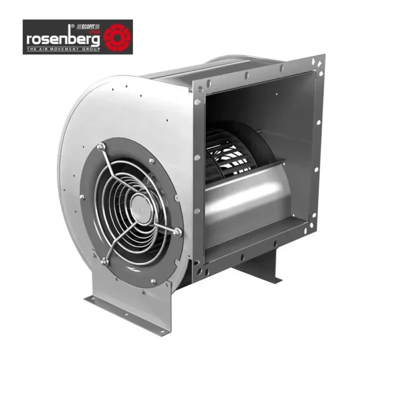 Rosenberg DRAE224-4B 230V AC 0.6KW 2.7A 1190RPM 220Pa IP54 Biological Safety Blower Centrifugal Fan