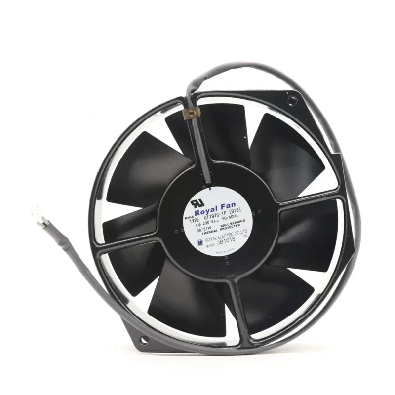 Royal Fan TYPE UT797C-TP[B13] 172x150x38mm 230V AC 36/31W 217CFM 3200RPM Axial Fan
