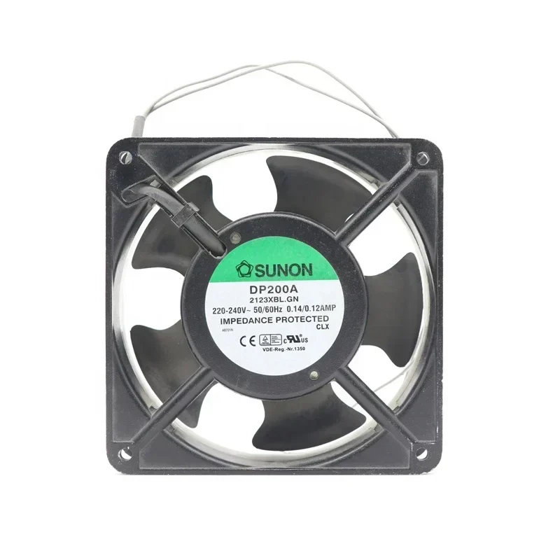SUNON DP200A P/N 2123xBL 220V AC 120x120x38mm 12038 12cm 22W 2800RPM 117CFM CPU Axial Fan