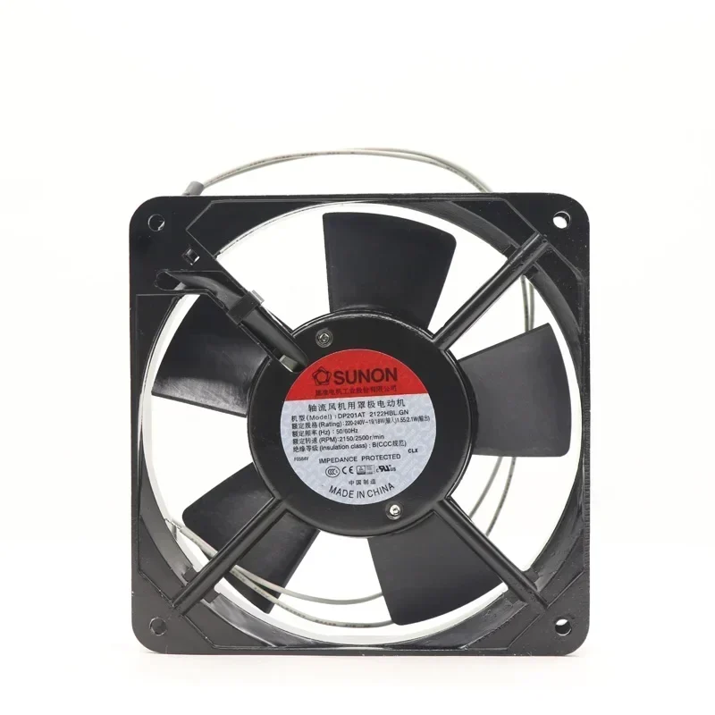 Sunon DP201A 2122HBL.GN 2122HSL 120x120x25mm 220V AC 12025 12cm 19W 0.1A Chassis Axial Fan