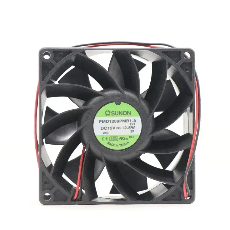 Sunon PMD1209PMB1-A(2) 92x92x38 mm 12V DC 4900RPM 120.2CFM 1.01A 12.5W 57.6dbA Compact Axial Fans