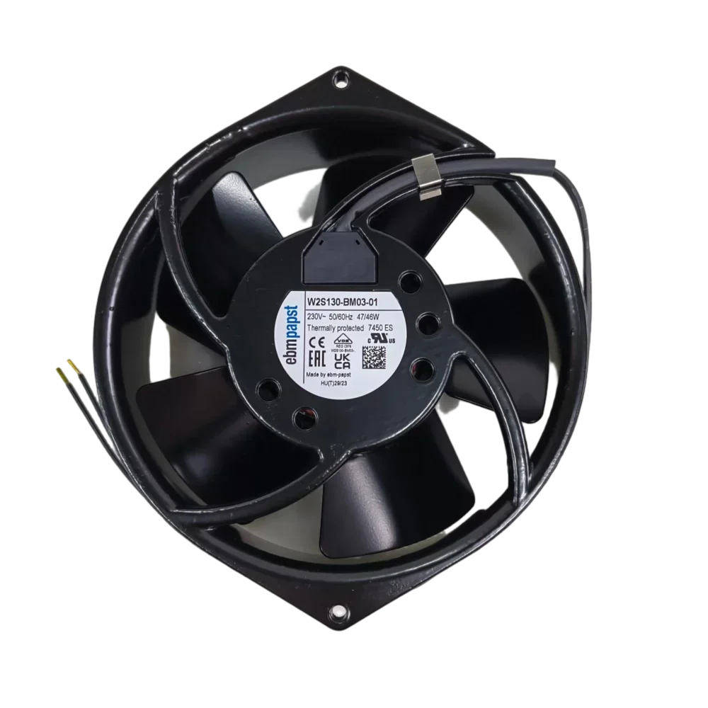 W2S130-BM03-01 AC Axial Fan with 230V Electric Power Source ebmpapst 7450ES Exhaust Fan Spot Goods