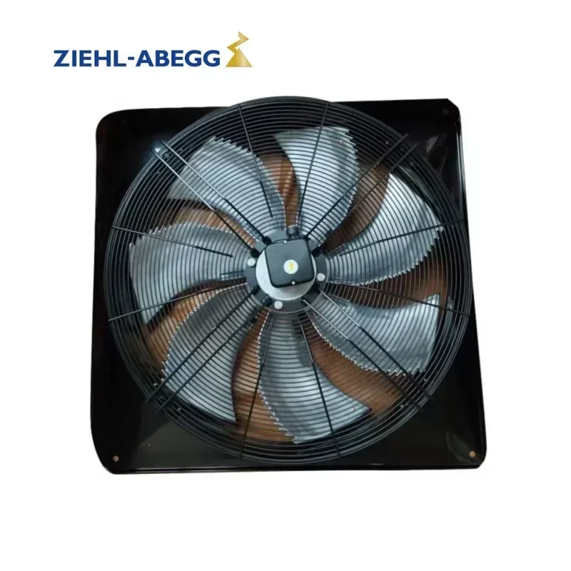 ZIEHL-ABEGG FN080-SDA.6N.V7P5 400V AC 3~ 870RPM 1900W 3.9A FN080-ADK.6N.V7P5 Trane Outdoor Air Conditioner Axial Fan