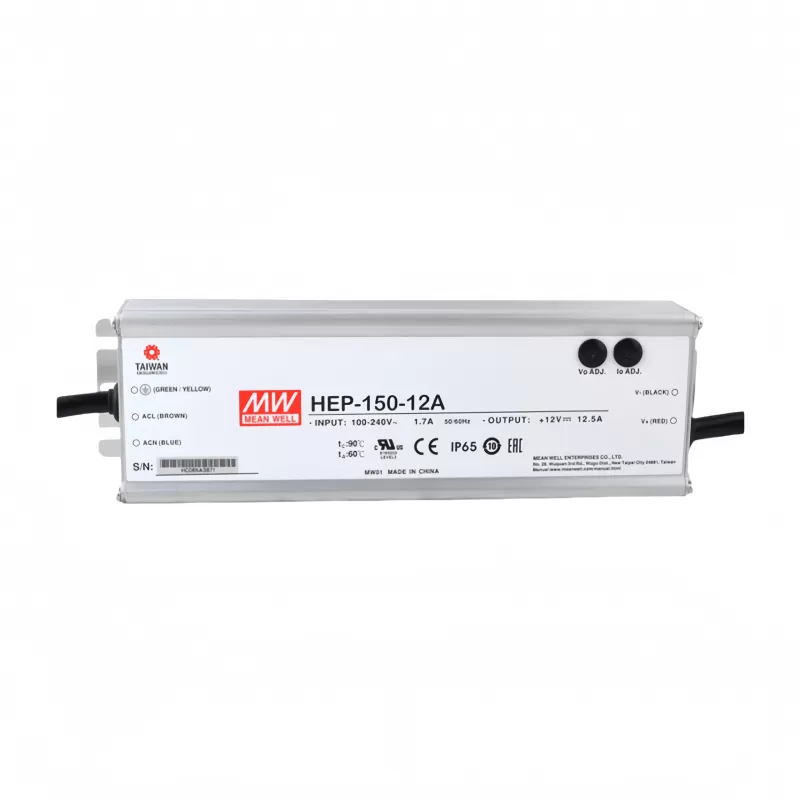 MeanWell HEP-150-24A 150W Power Supply for Harsh Environments