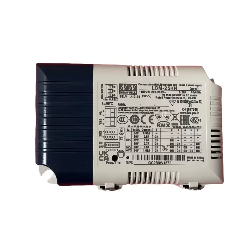 MeanWell LCM-25KN 25W Multi – Stage Output Constant Current LED Driver