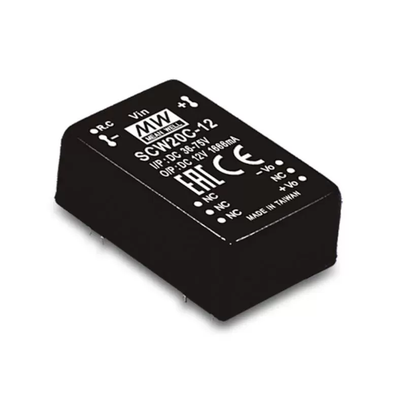 MeanWell SCW20C-12 20W DIP – Packaged DC Regulated Converter