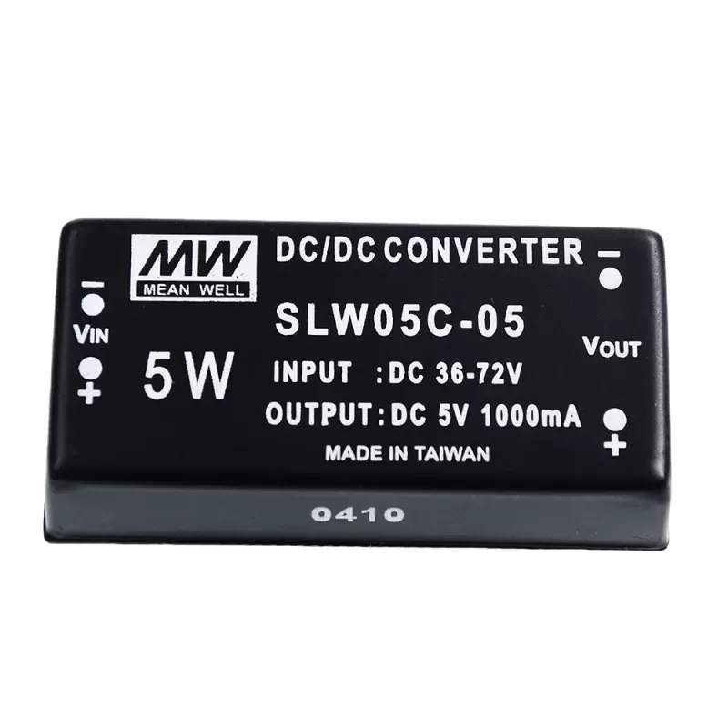 MeanWell SLW05C-05 5W DC Regulated Single-group Output Converter
