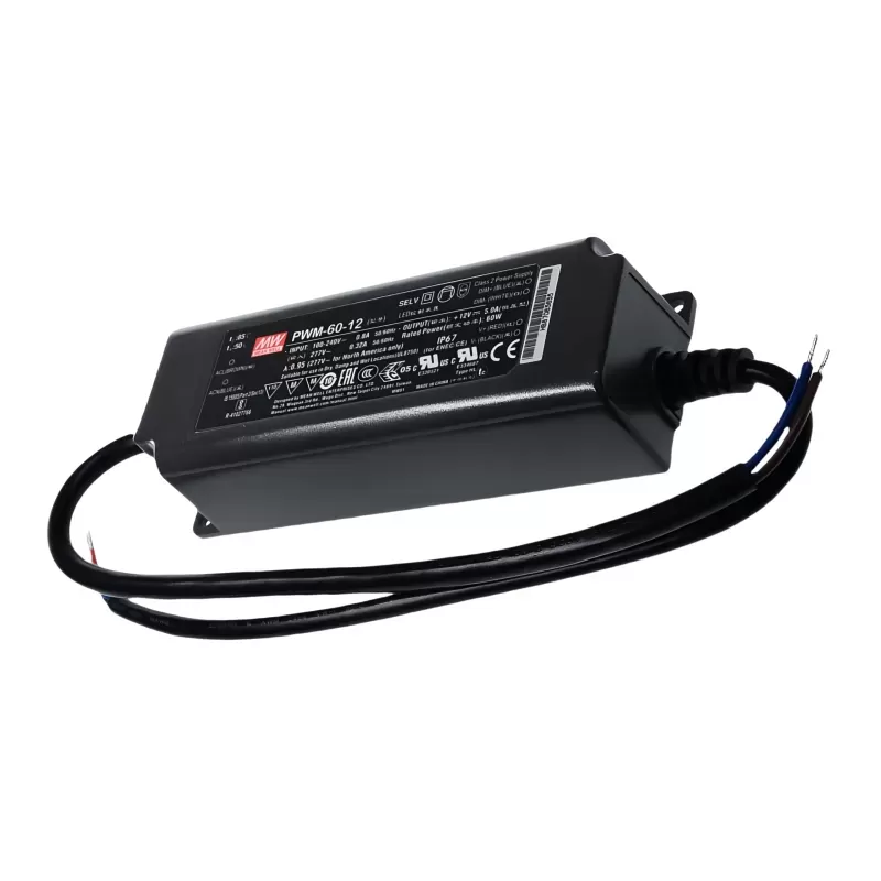 MeanWell PWM-60-12 60W PWM Output KNX LED Driver