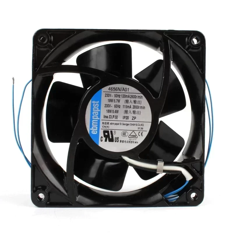 4656N/A01 Ebmpapst 119x119x38mm 230V 19W 2650RPM Fan