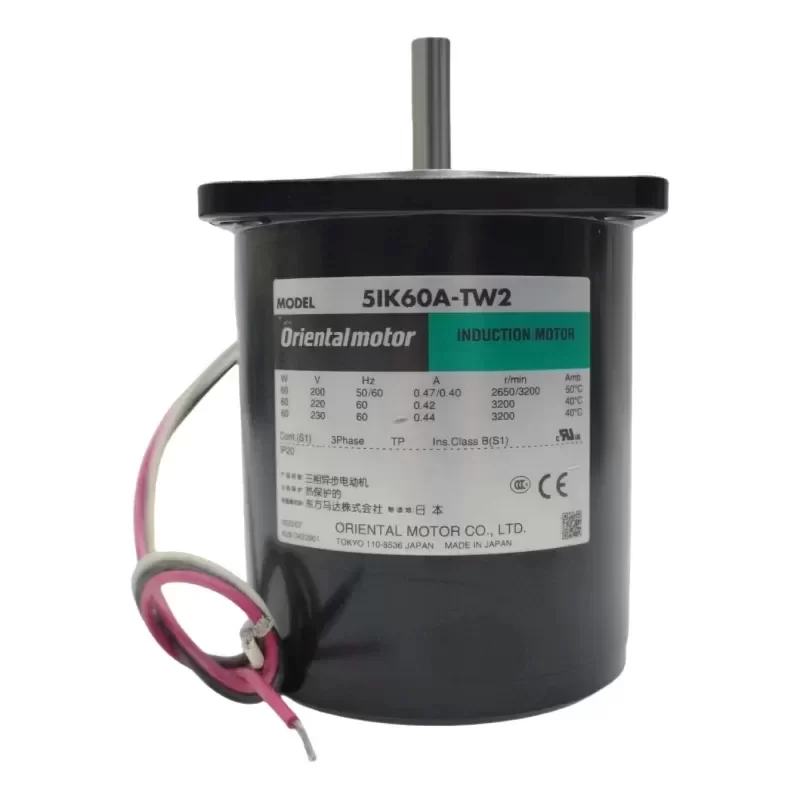 5IK60A-TW2 Induction Round Shaft Motor for Oriental Motor