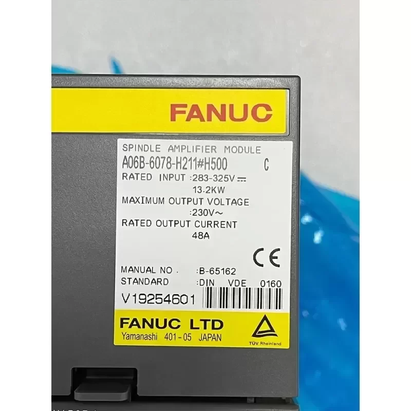 A06B-6078-H211#H500 FANUC CNC Servo Drive A06B-6078-H211#H500 FANUC CNC Servo Drive