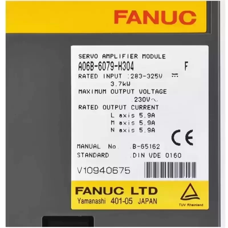 A06B-6079-H304 FANUC A06B6079H304 CNC Servo Drive