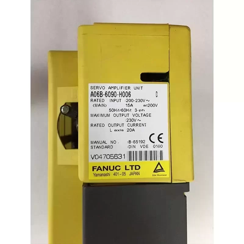 A06B-6090-H006 FANUC CNC Servo Drive A06B-6090-H006 FANUC CNC Servo Drive